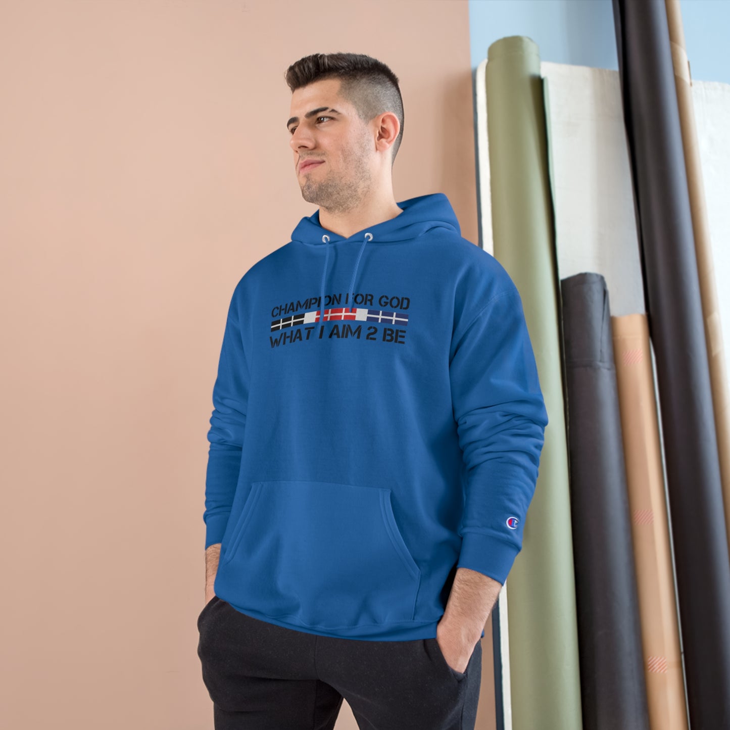 Champion For God - Champion Hoodie (AIM-2B)