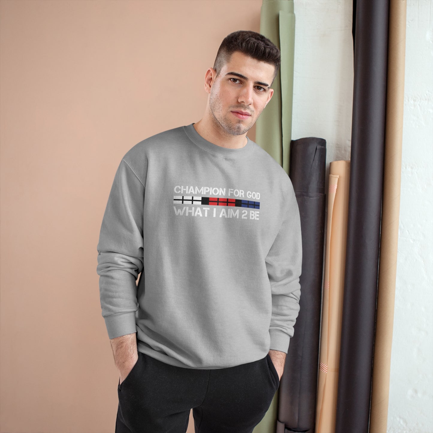 Champion For God - Champion Sweatshirt (AIM-2B)