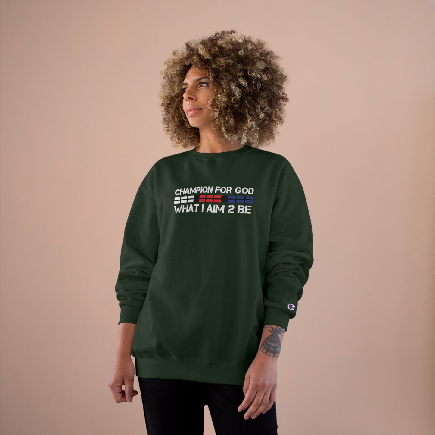 Champion For God - Champion Sweatshirt (AIM-2B)