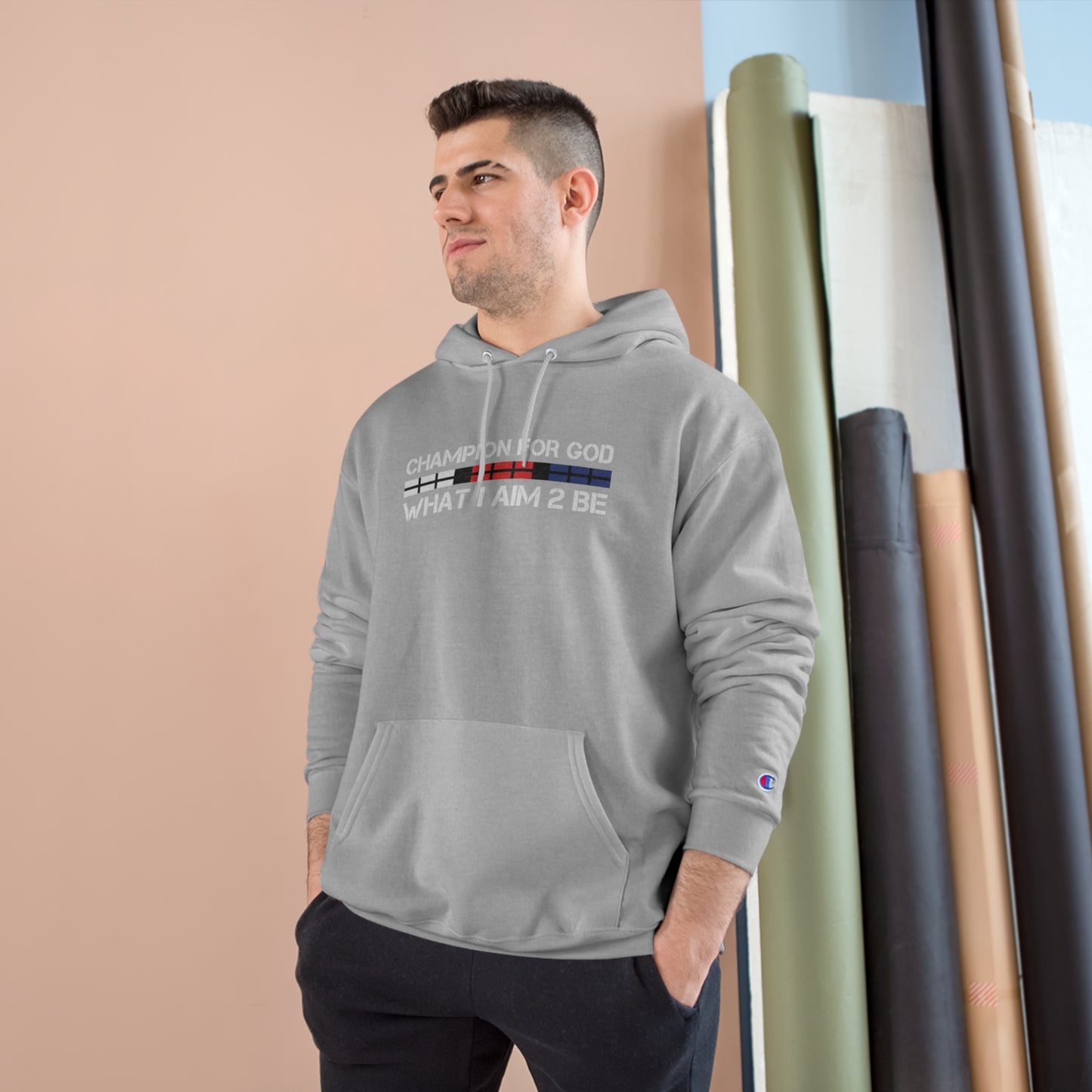 Champion For God - Champion Hoodie (AIM-2B)