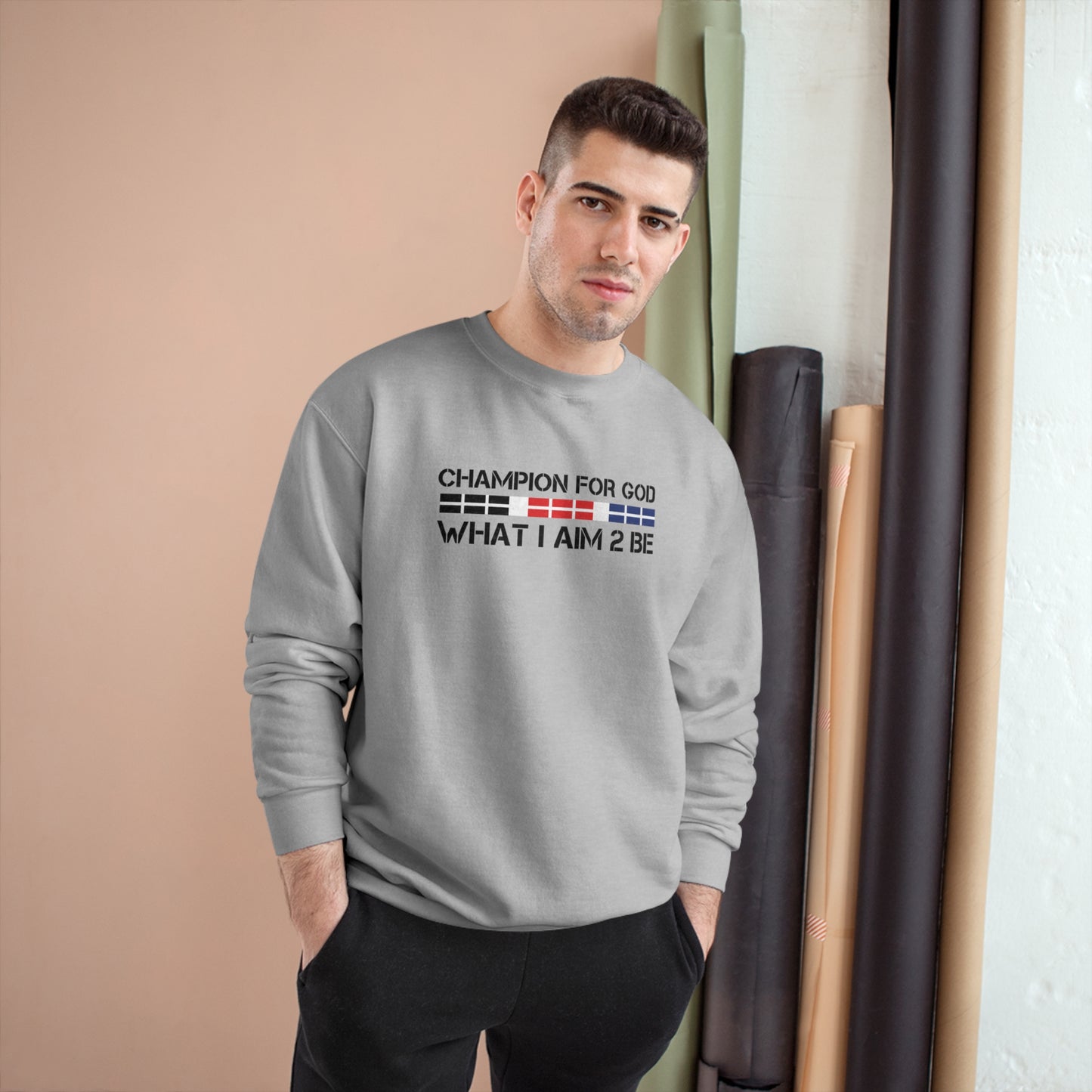 Champion For God - Champion Sweatshirt (AIM -2B)