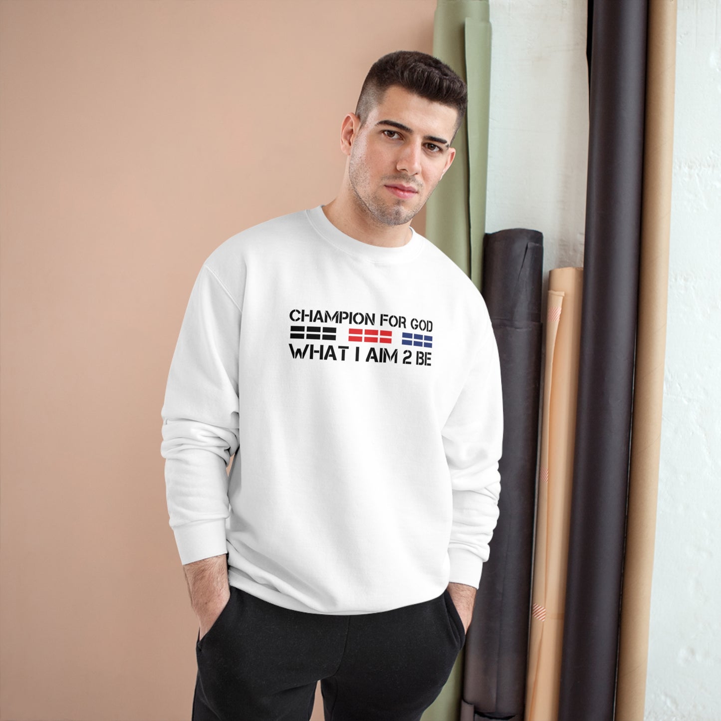 Champion For God - Champion Sweatshirt (AIM -2B)