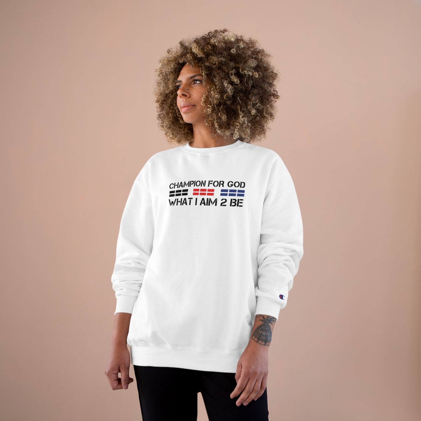 Champion For God - Champion Sweatshirt (AIM -2B)