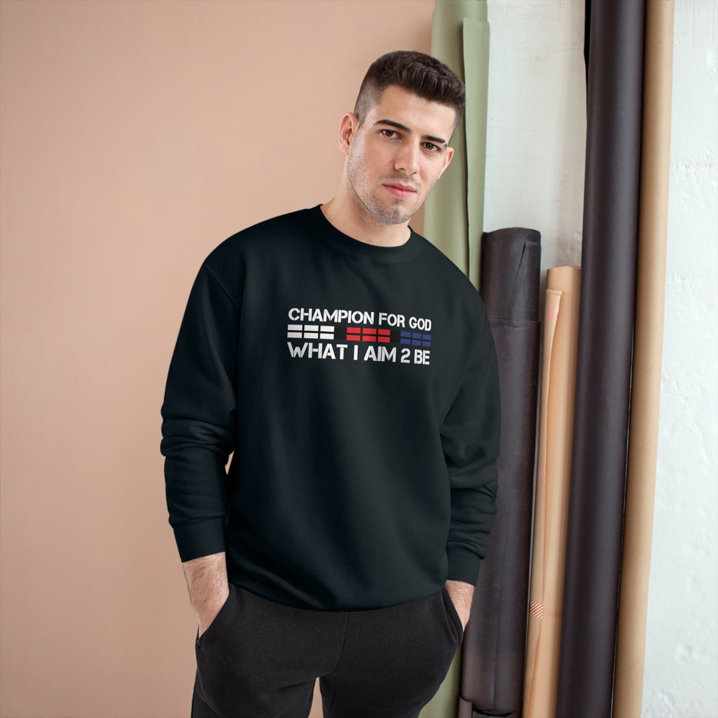 Champion For God - Champion Sweatshirt (AIM-2B)