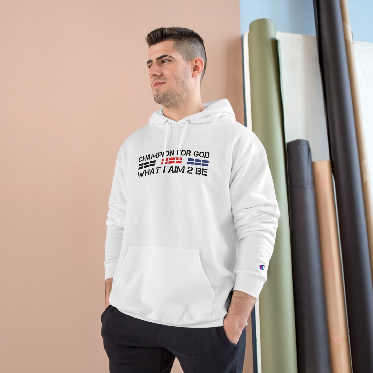 Champion For God - Champion Hoodie (AIM-2B)