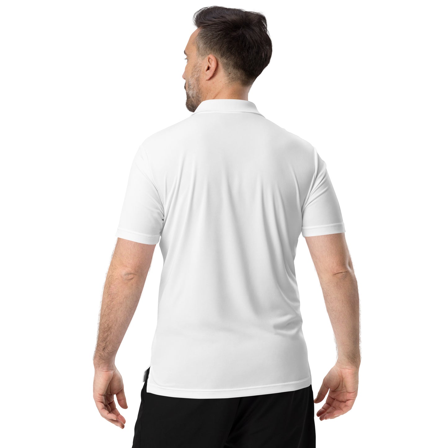 Biblical Truth Cycle - Adidas Performance Polo Shirt (White Only)