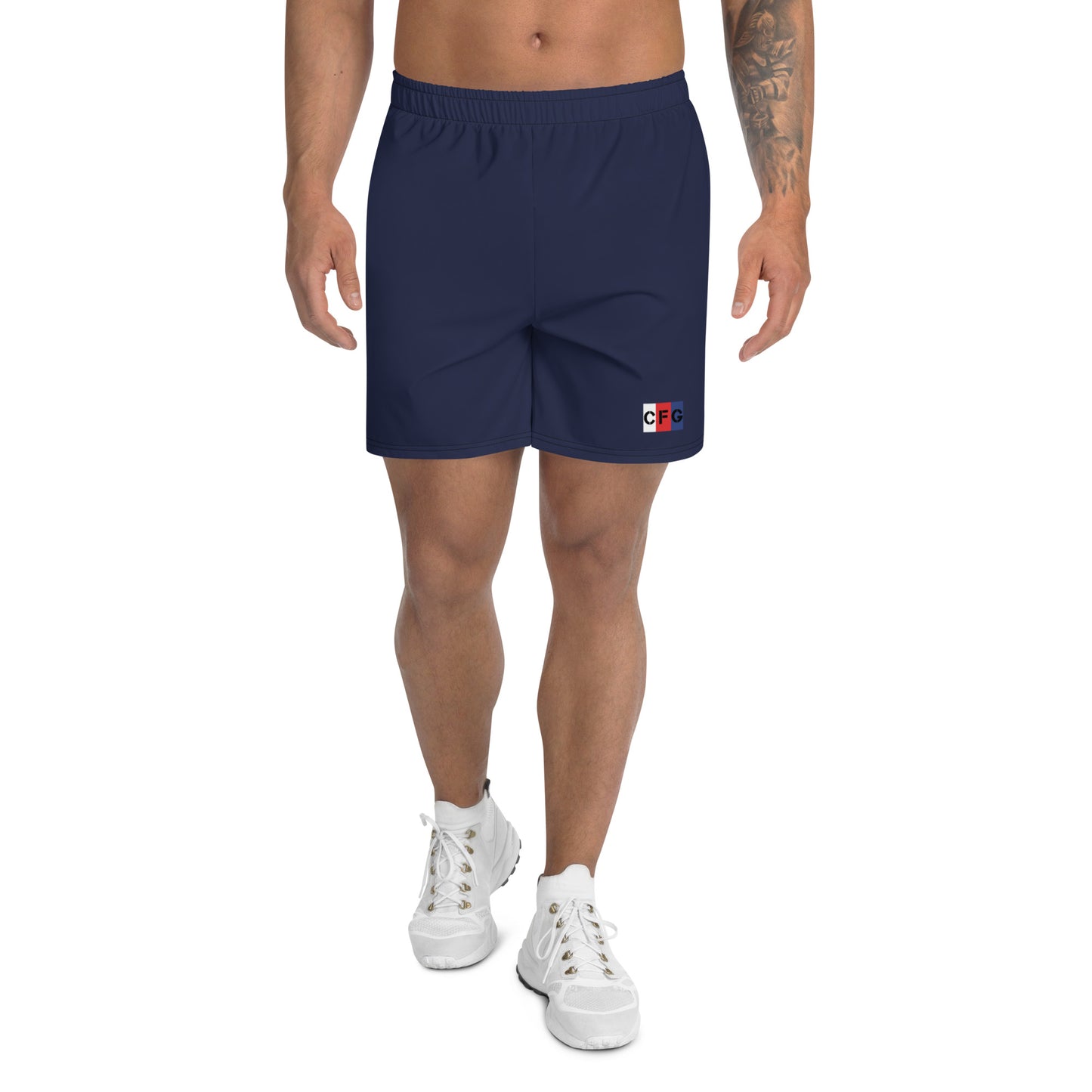 Champion For God - Men's Athletic Shorts (Logo)