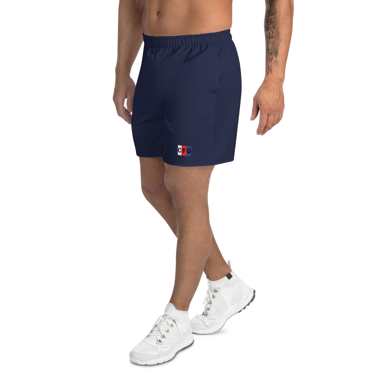 Champion For God - Men's Athletic Shorts (Logo)