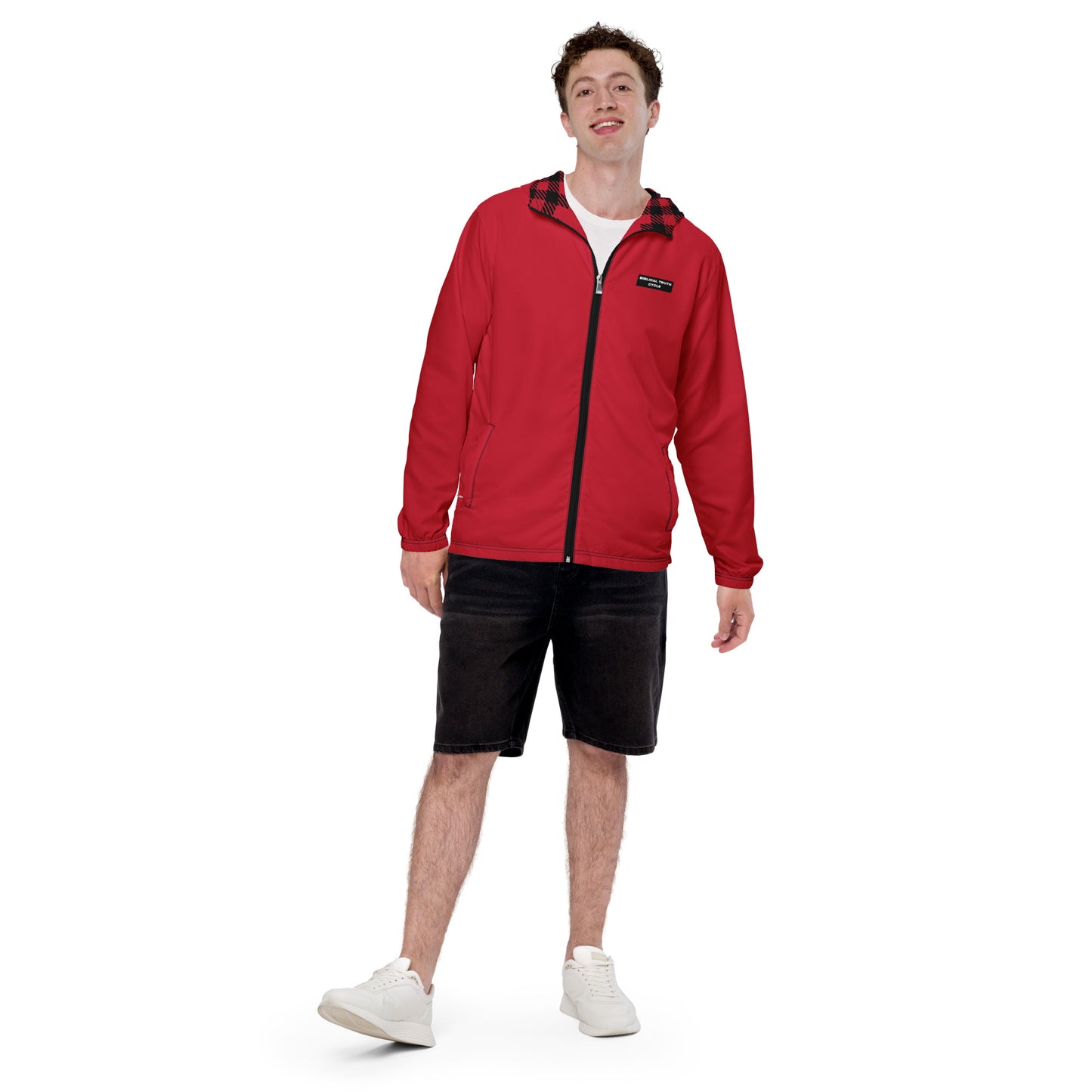 Biblical Truth Cycle - Windbreaker Jacket (Red)