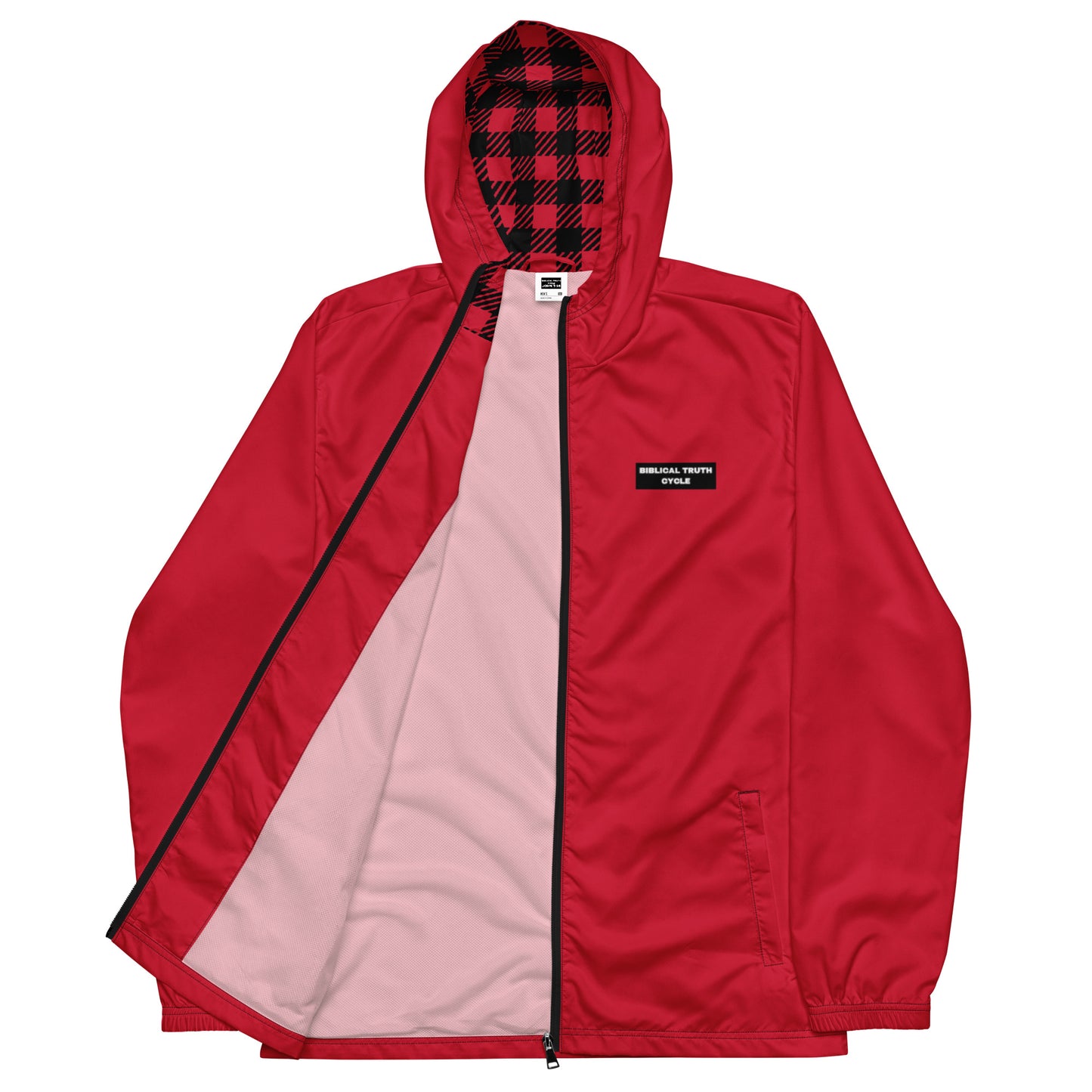 Biblical Truth Cycle - Windbreaker Jacket (Red)