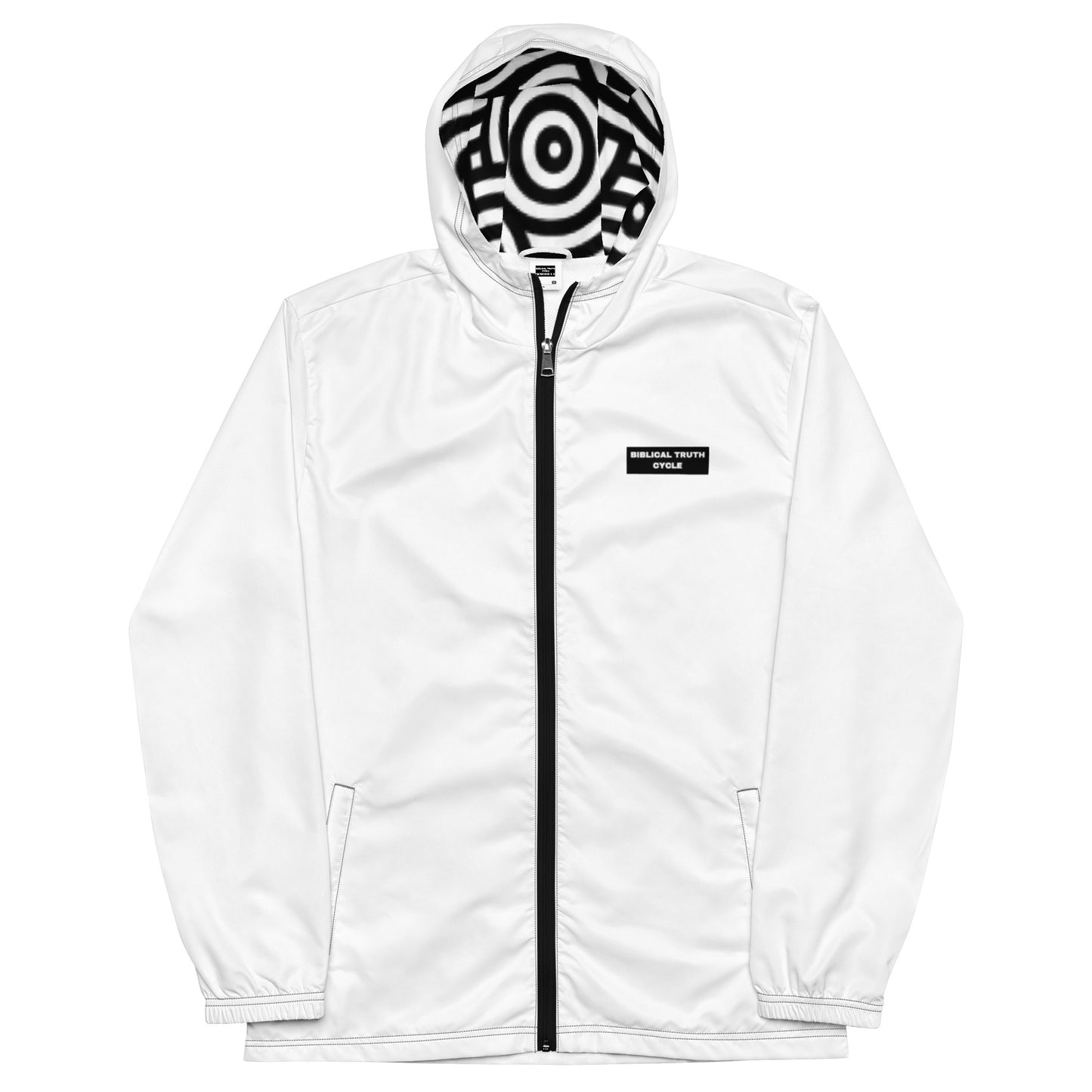 Biblical Truth Cycle - Windbreaker Jacket (White)