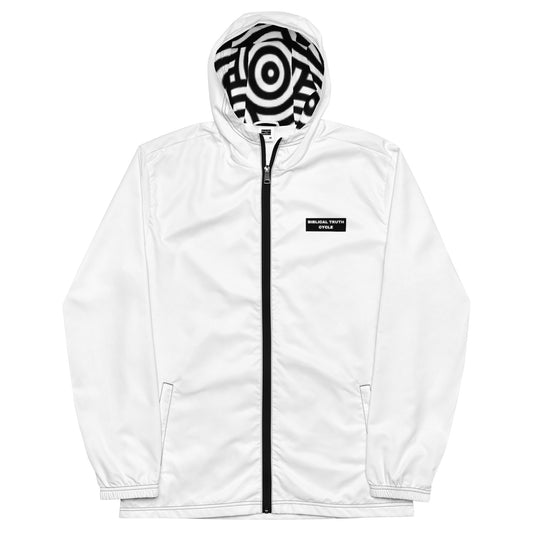 Biblical Truth Cycle - Windbreaker Jacket (White)