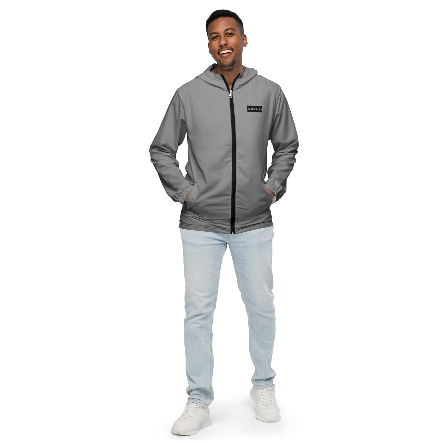 Sheep 23 - Windbreaker Jacket (Gray)