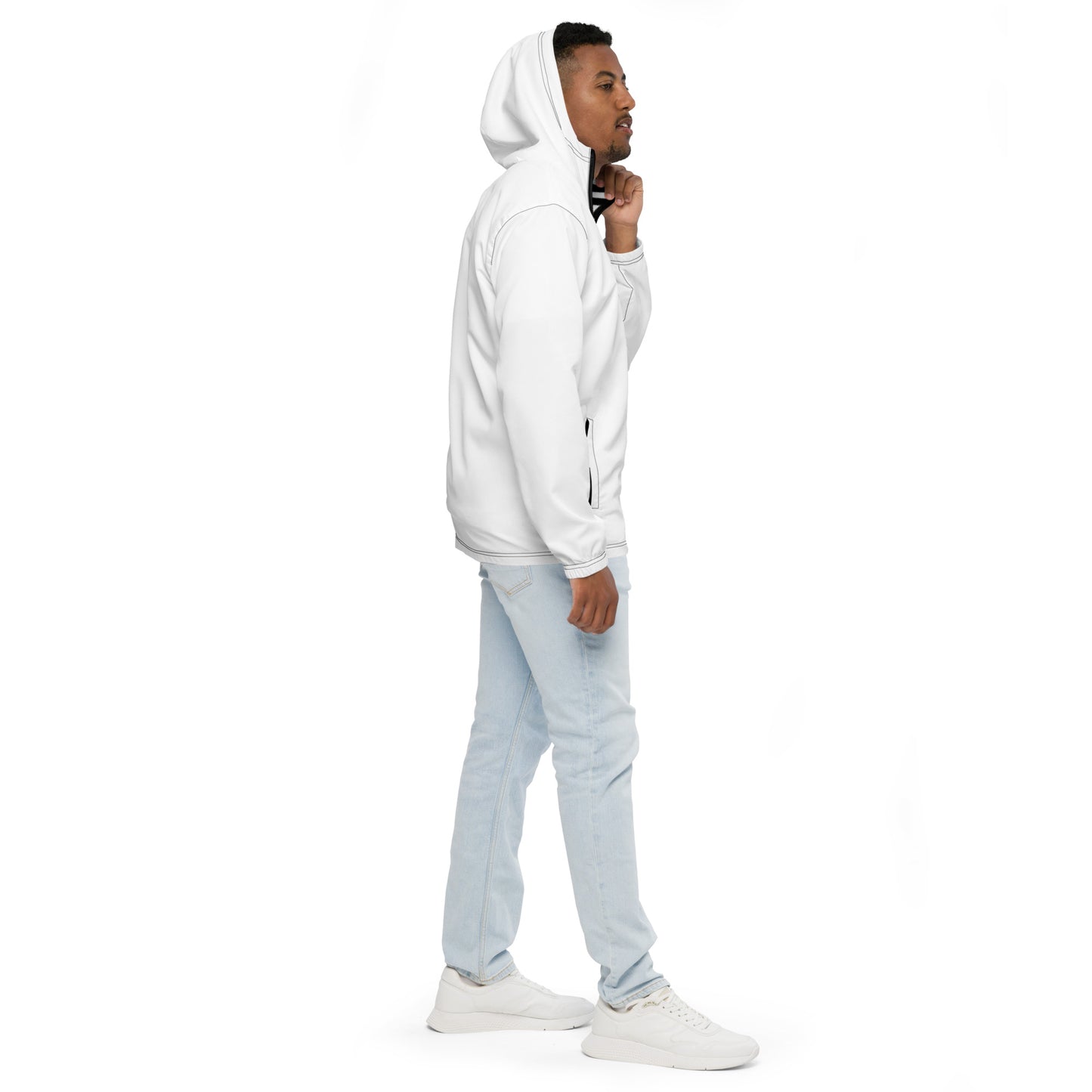 Biblical Truth Cycle - Windbreaker Jacket (White)