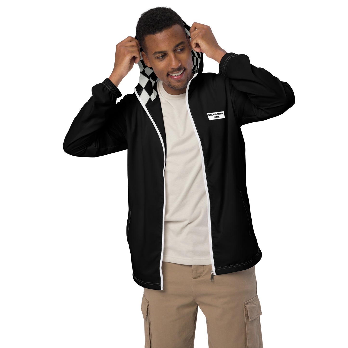 Biblical Truth Cycle - Windbreaker Jacket (Black)