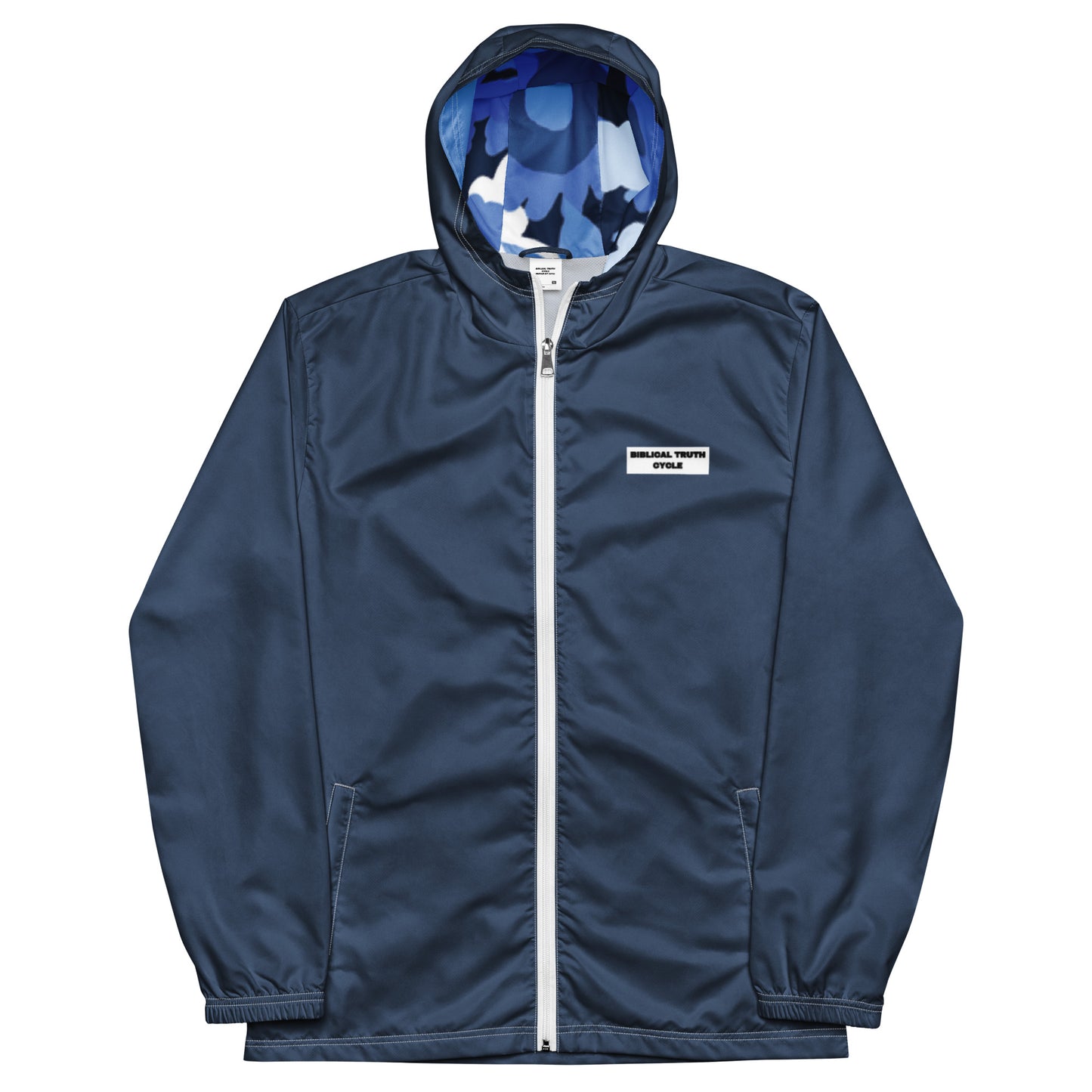 Biblical Truth Cycle - Windbreaker Jacket (Navy)