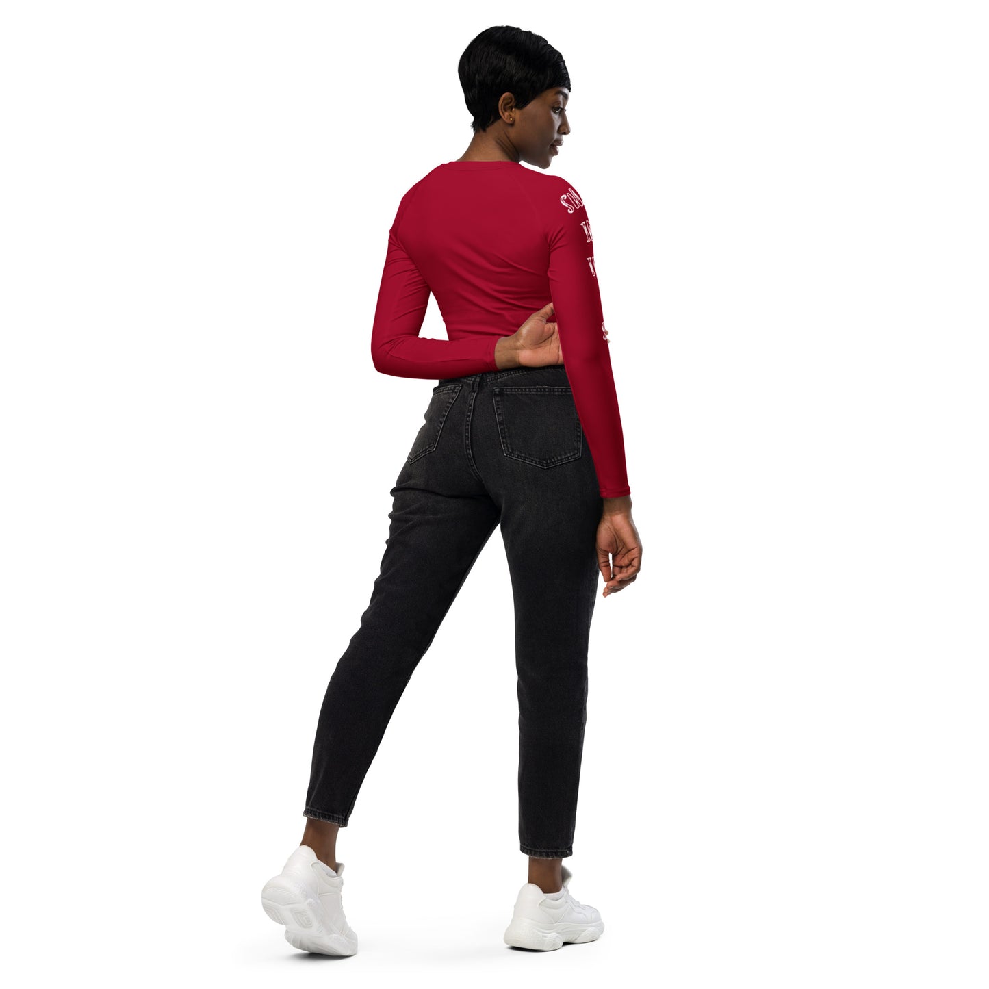 SHEEP 23 - Long Sleeve Crop Top (EWE)