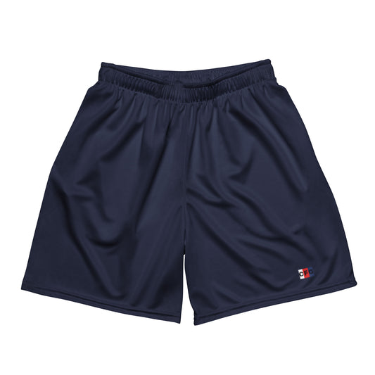 Champion For God - Navy Mesh Shorts (Logo)