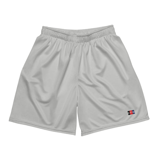 Champion For God - Gray Mesh Shorts (Logo)