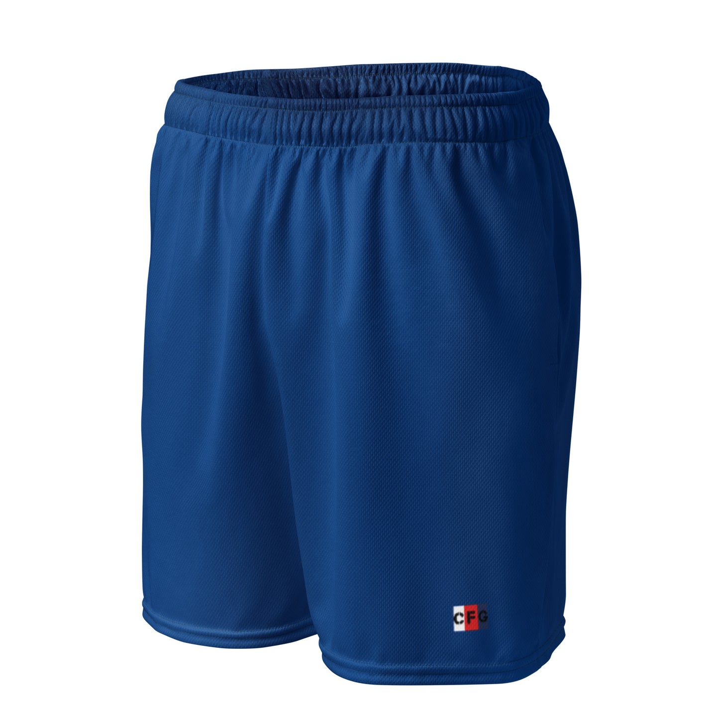 Champion For God - Royal Blue Mesh Shorts (Logo)