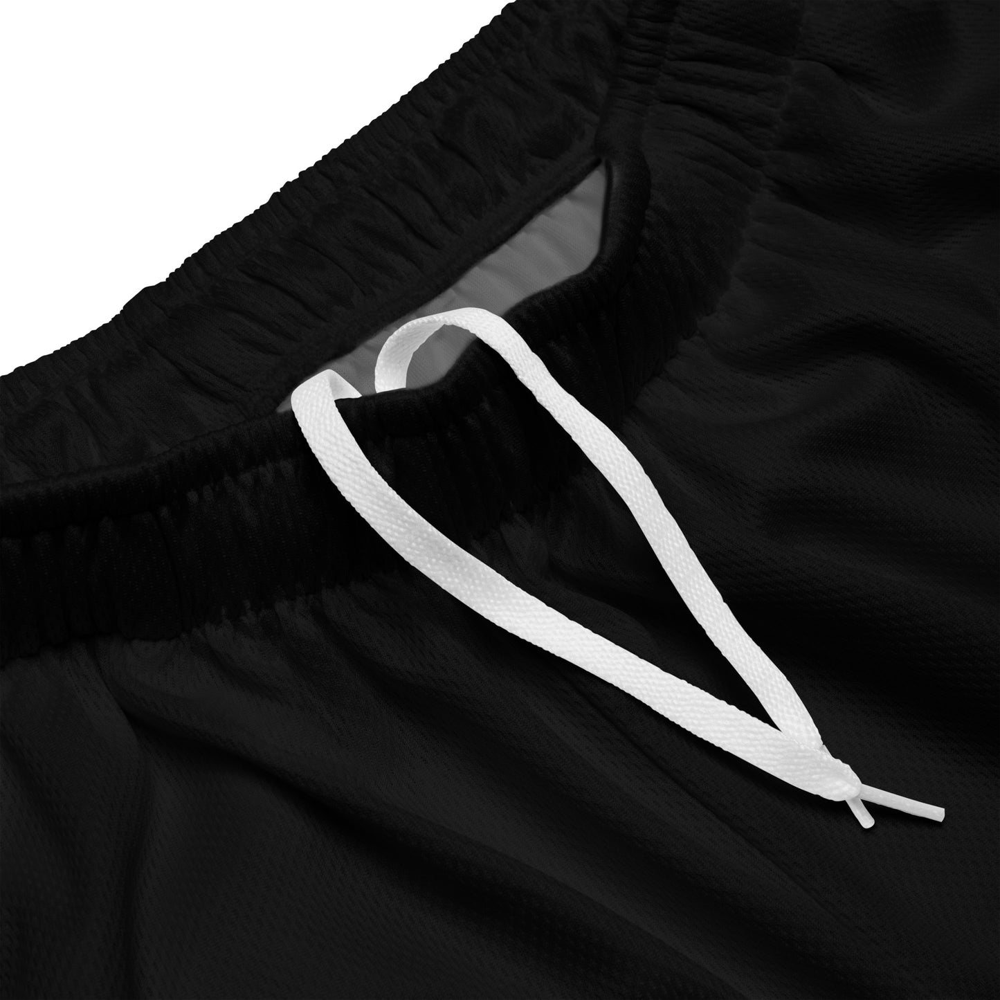 Champion For God - Black Mesh Shorts (W.I.A.2.B.)