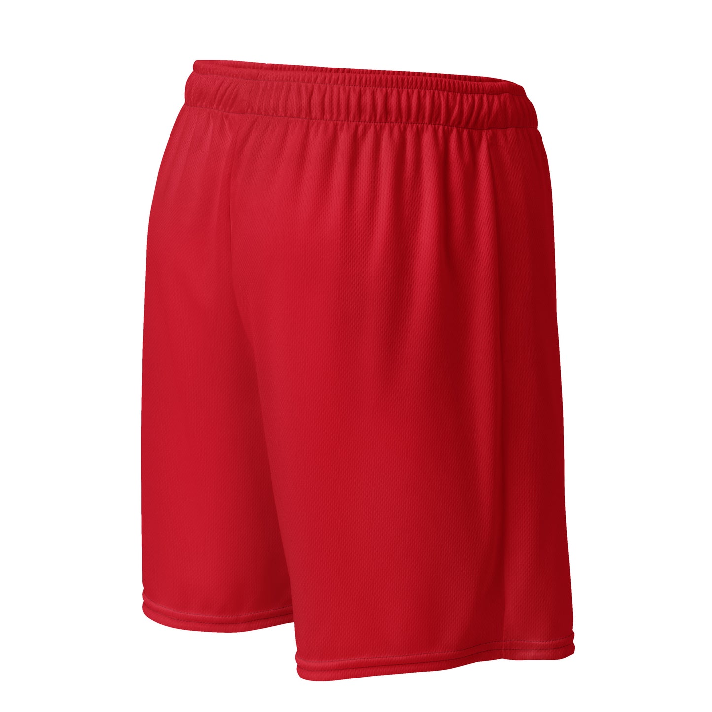 Champion For God - Red Mesh Shorts (Logo)