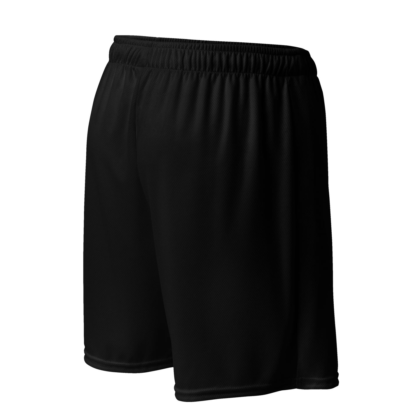 Champion For God - Black Mesh Shorts (W.I.A.2.B.)