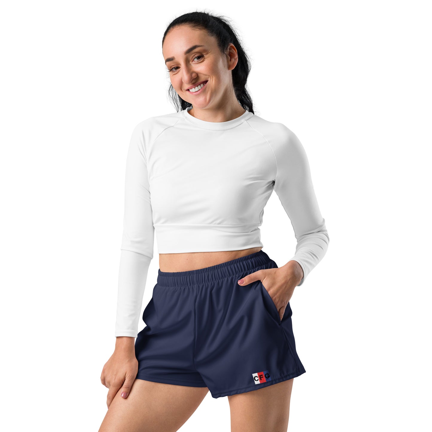 Champion For God Ladies' Athletic Shorts (Logo)