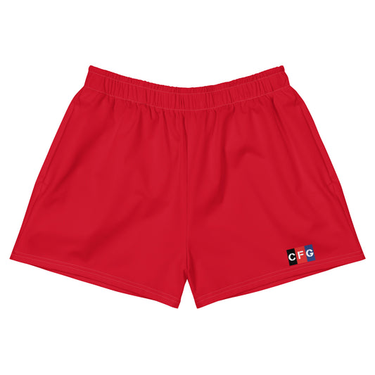 Champion For God - Ladies Athletic Shorts (Logo)