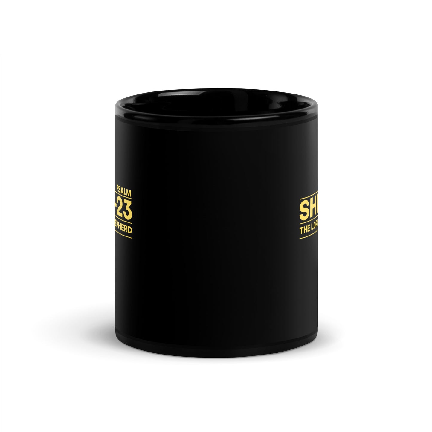 Sheep 23 - Black Glossy Mug