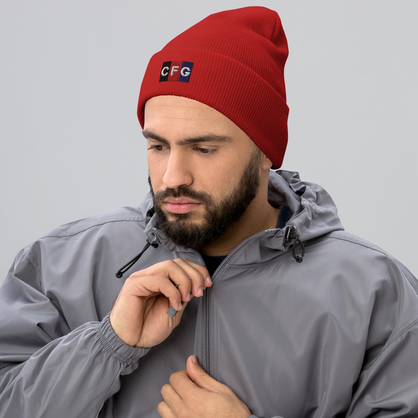 Champion For God - Cuffed Beanie (Logo)