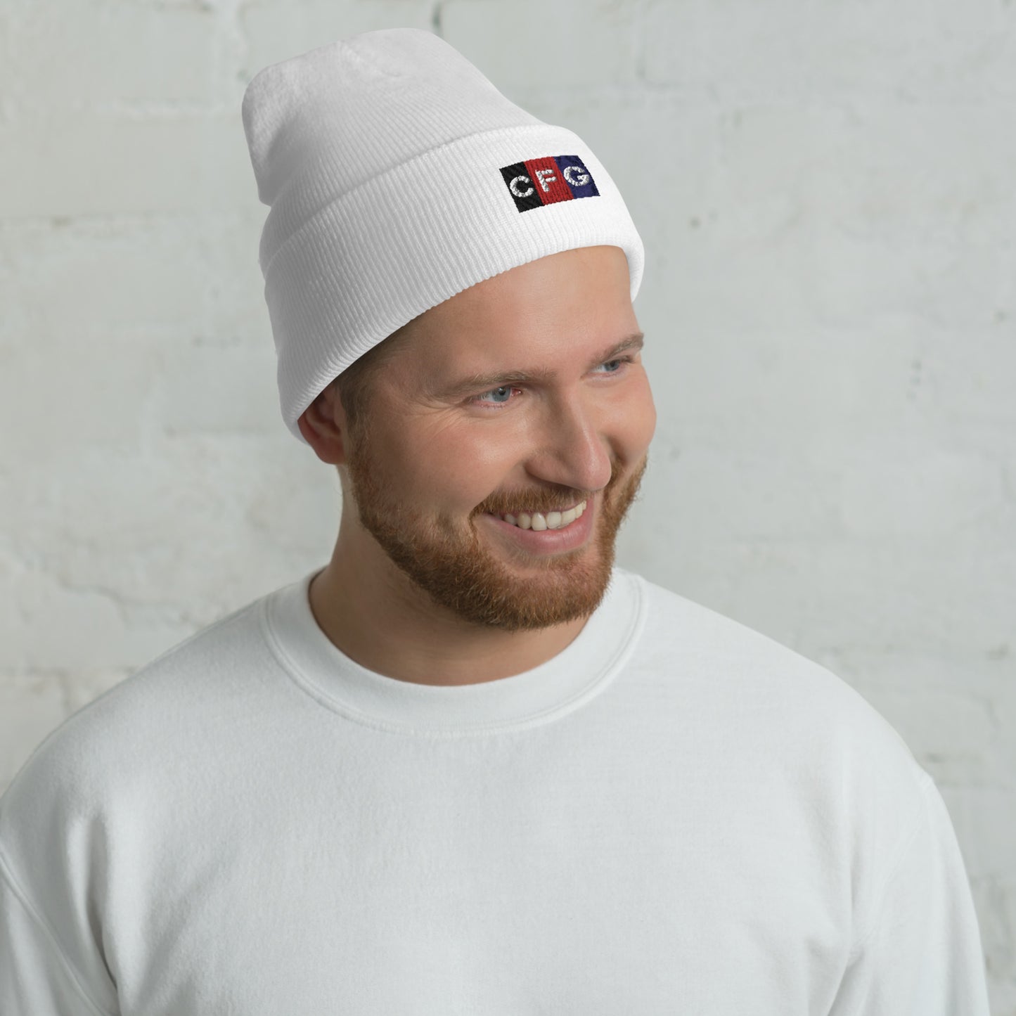 Champion For God - Cuffed Beanie (Logo)