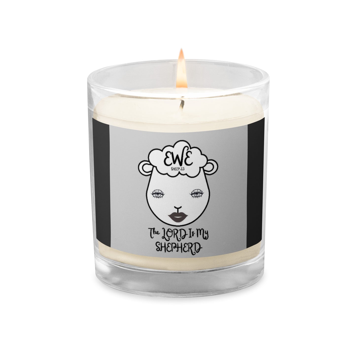 SHEEP 23 - Glass Jar Candle (EWE)