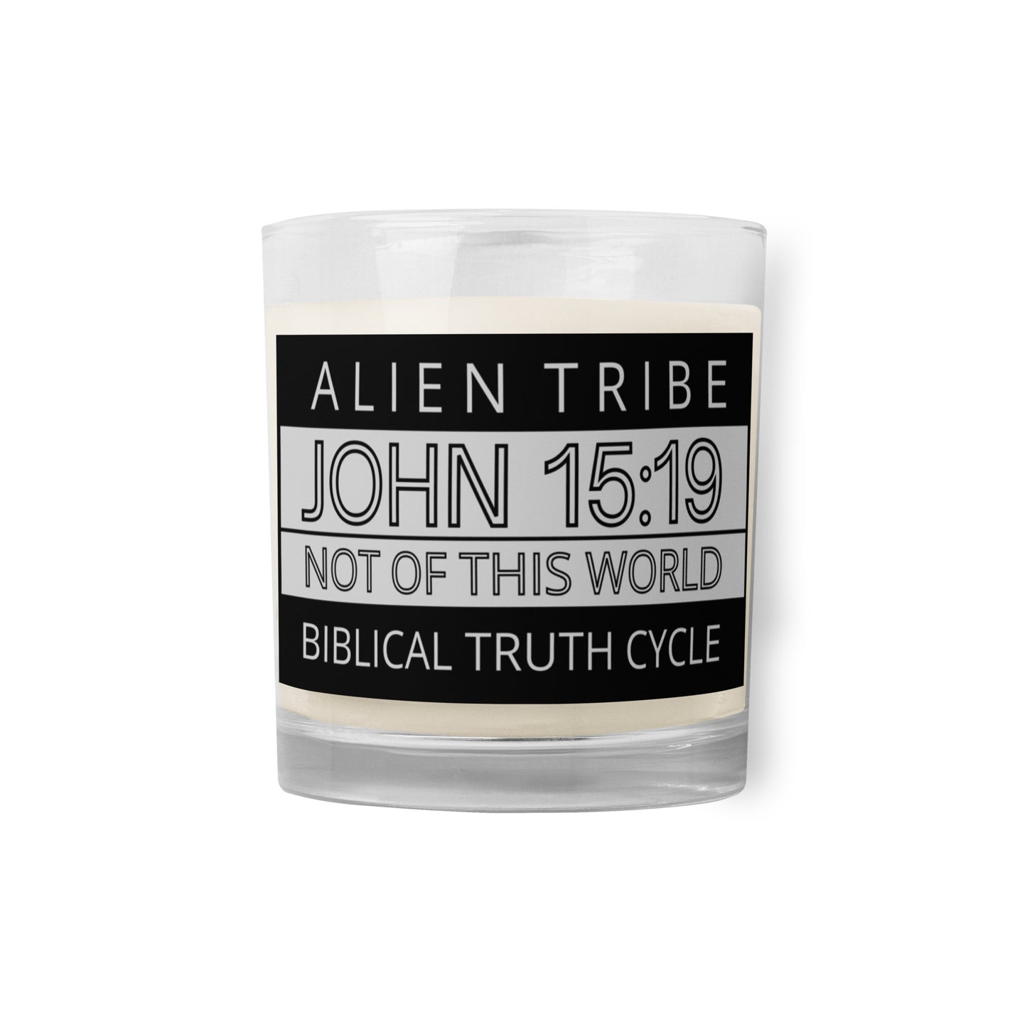 Biblical Truth Cycle - Jar Candle (Alien Tribe)