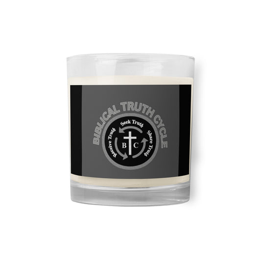 Biblical Truth Cycle - Glass Jar Wax Candle (Logo)