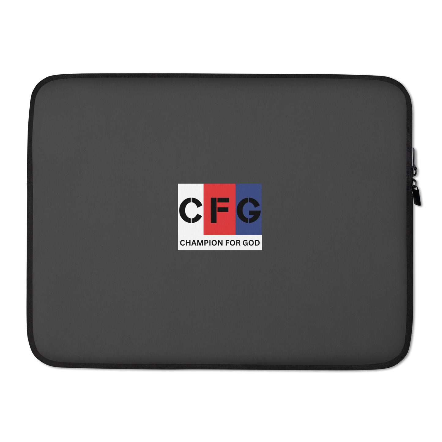 Champion For God - Laptop Sleeve (Logo)