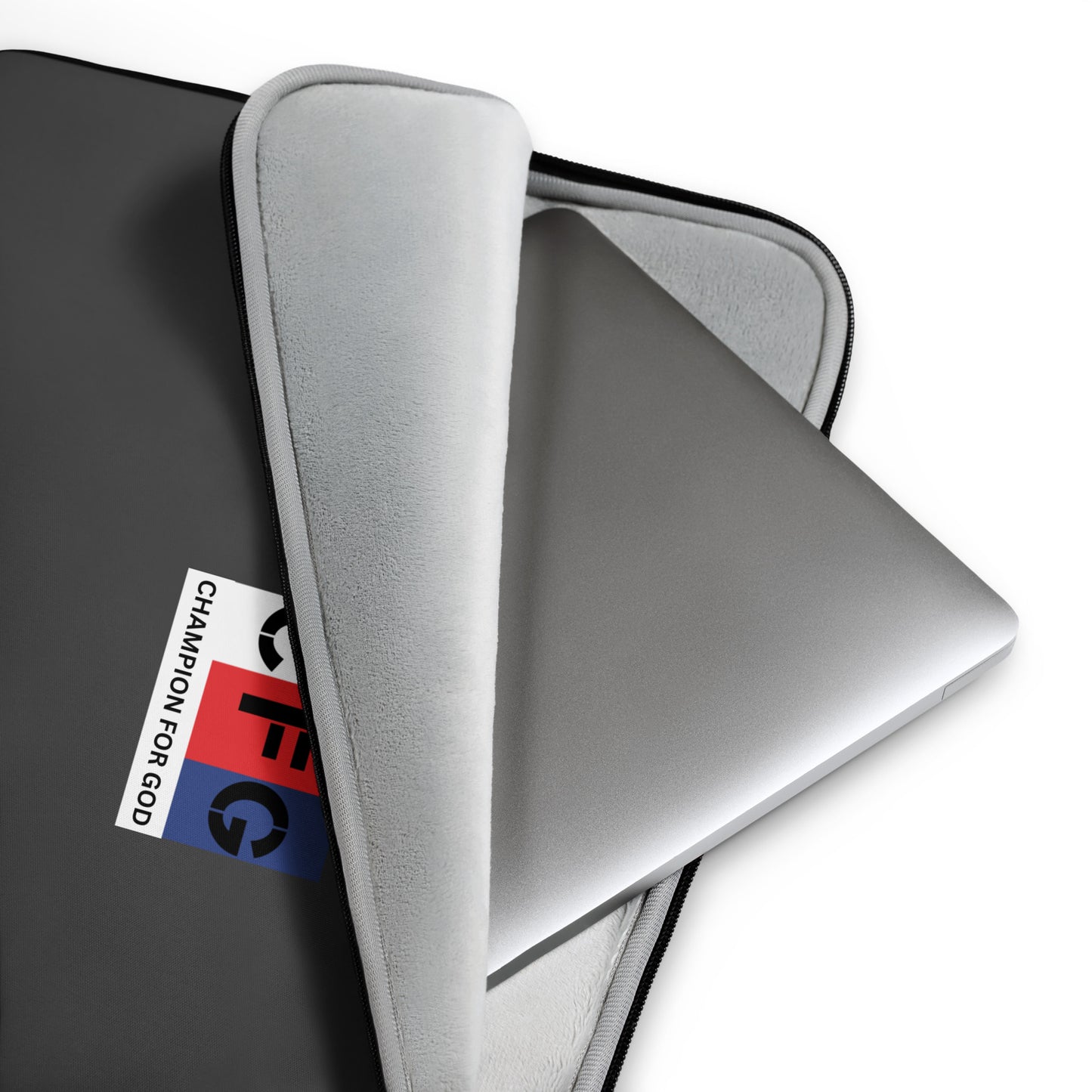 Champion For God - Laptop Sleeve (Logo)