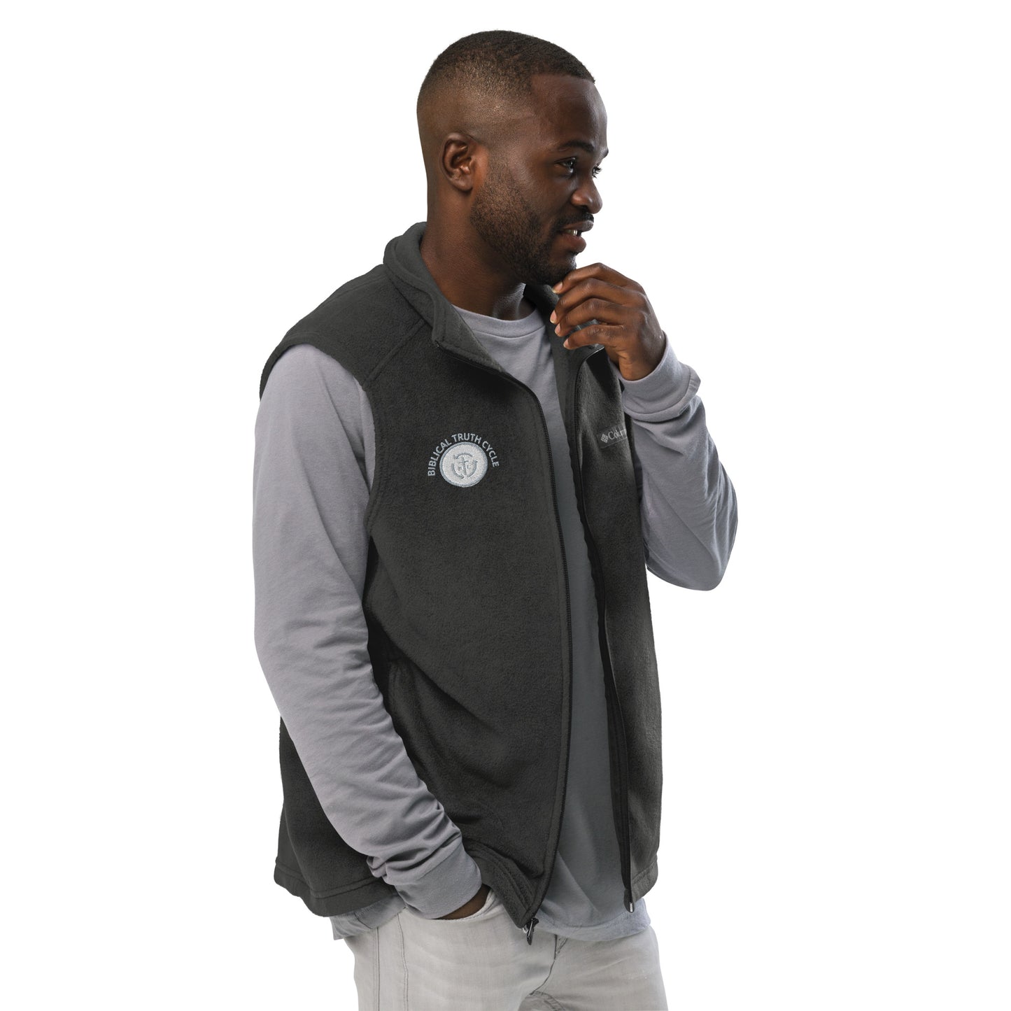 Biblical Truth Cycle - Men’s Columbia Vest (Logo-NoSlo)