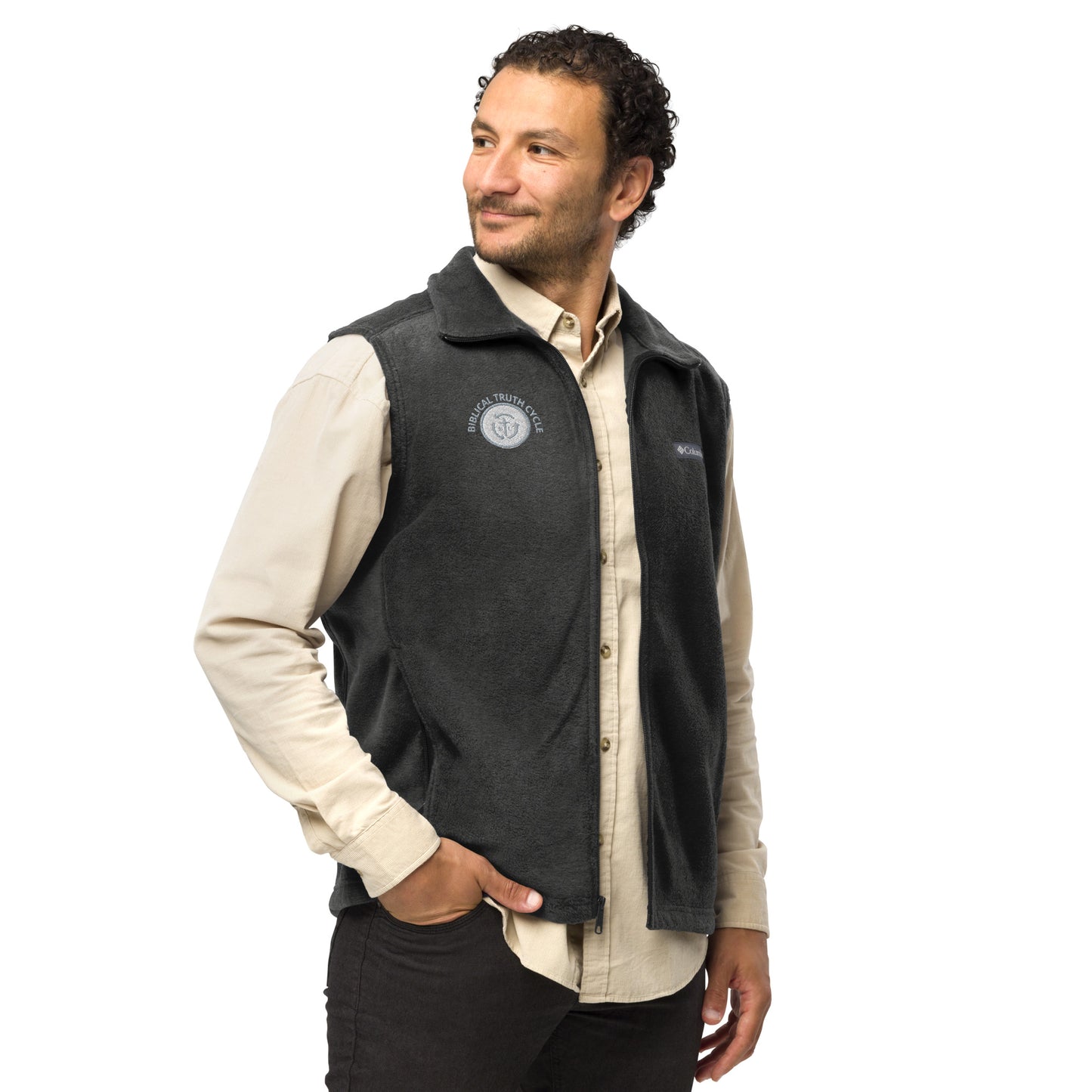 Biblical Truth Cycle - Men’s Columbia Vest (Logo-NoSlo)