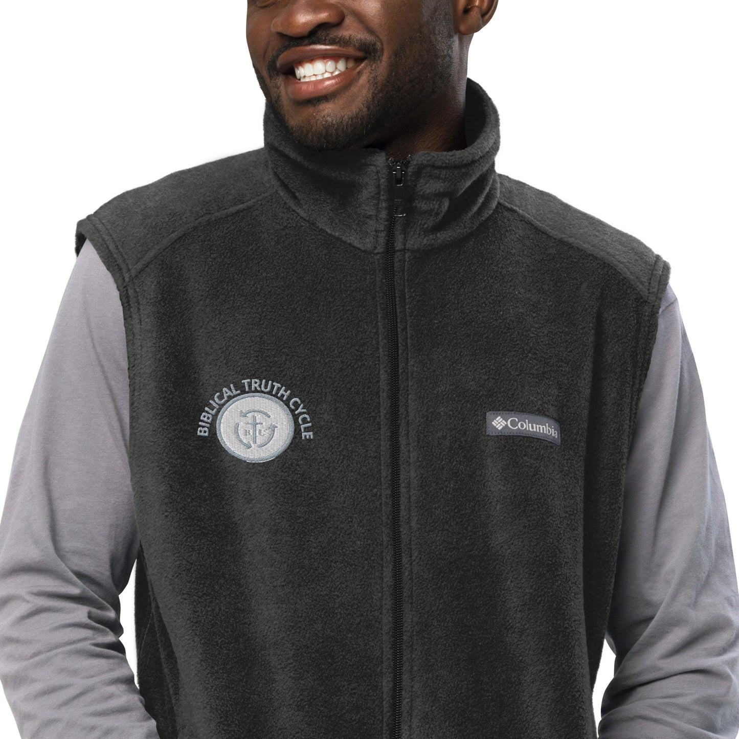 Biblical Truth Cycle - Men’s Columbia Vest (Logo-NoSlo)