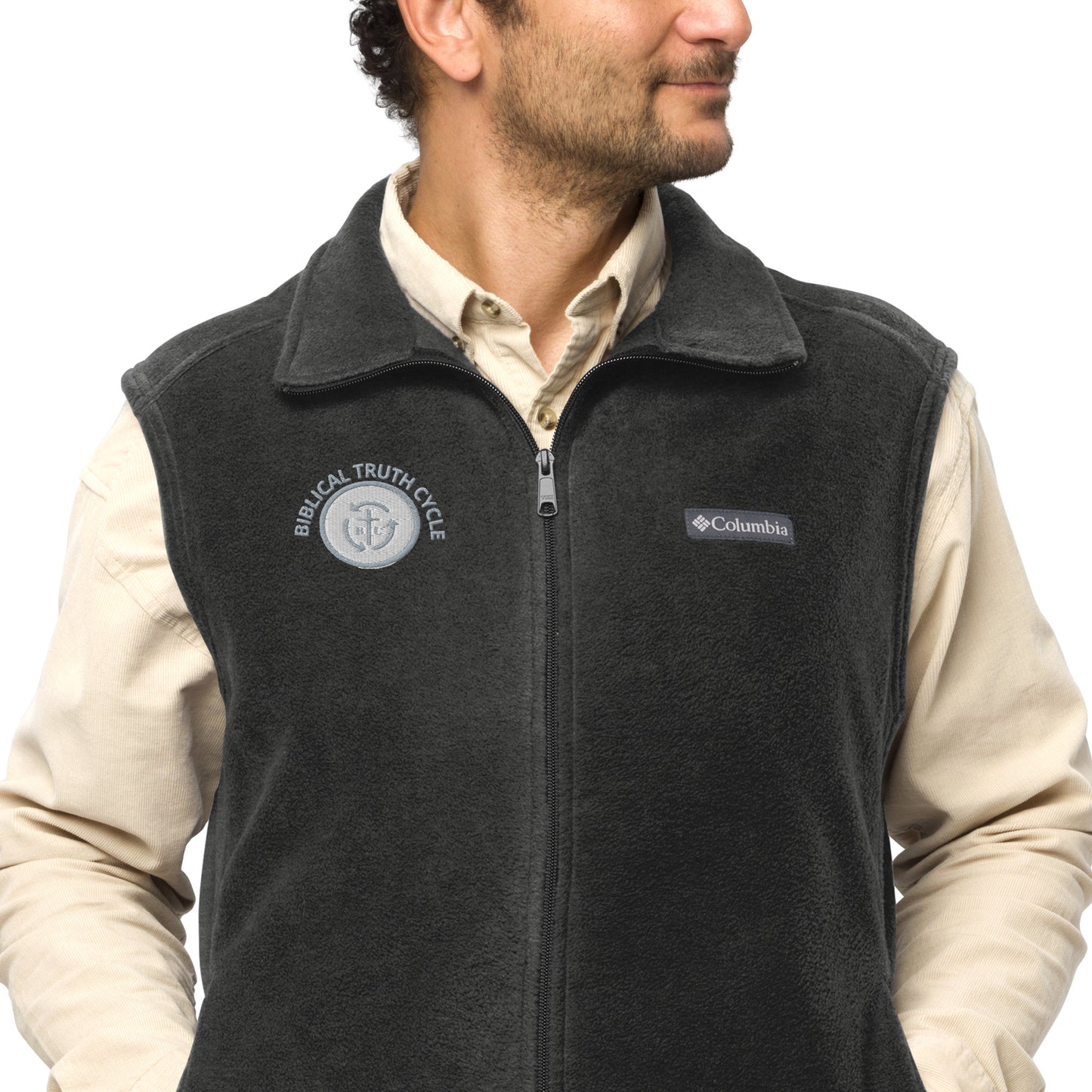 Biblical Truth Cycle - Men’s Columbia Vest (Logo-NoSlo)