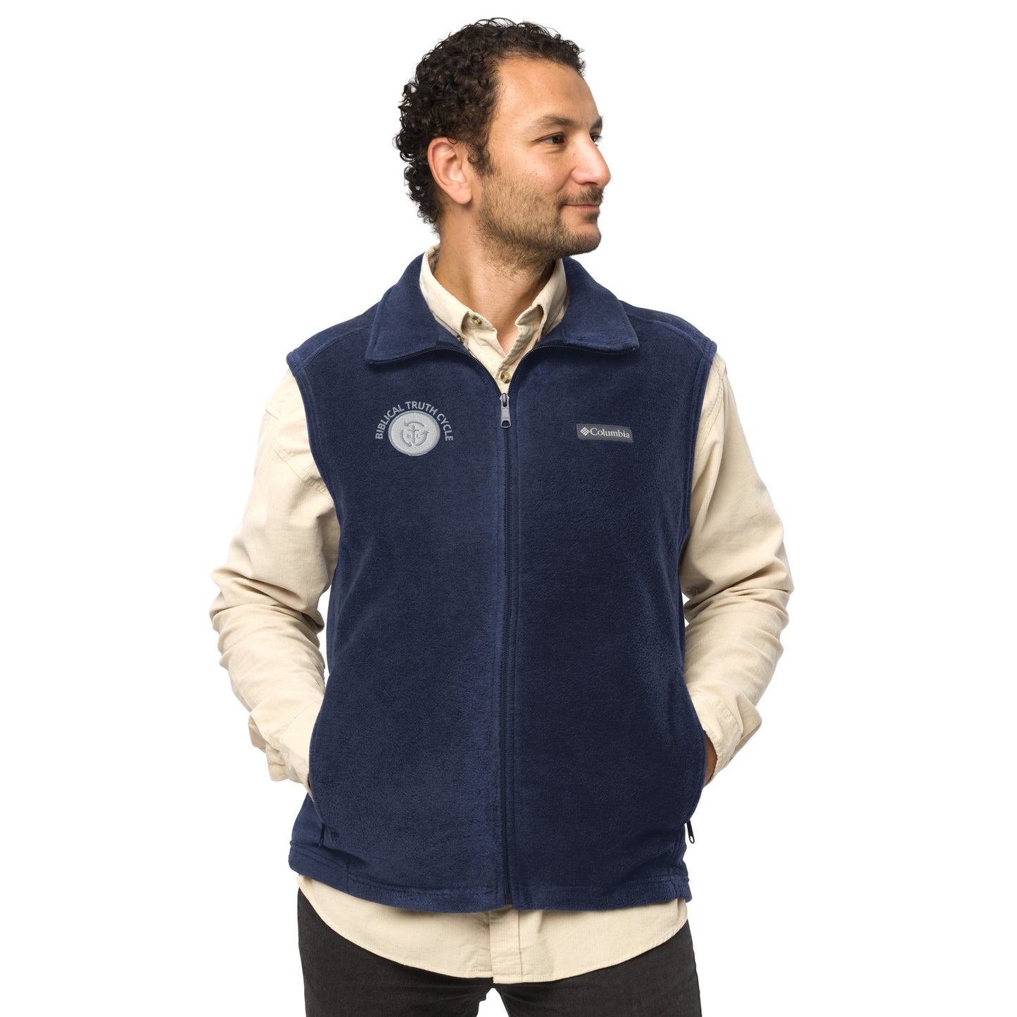 Biblical Truth Cycle - Men’s Columbia Vest (Logo-NoSlo)