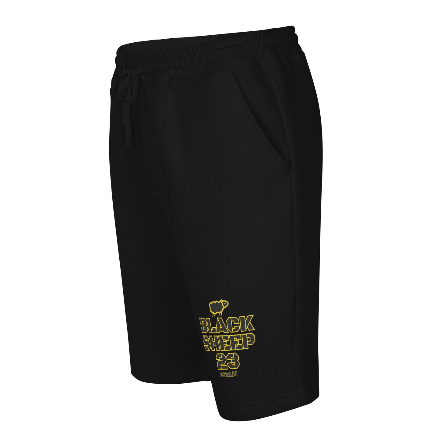 Sheep 23 - Black Sheep 23 Men's Fleece Shorts