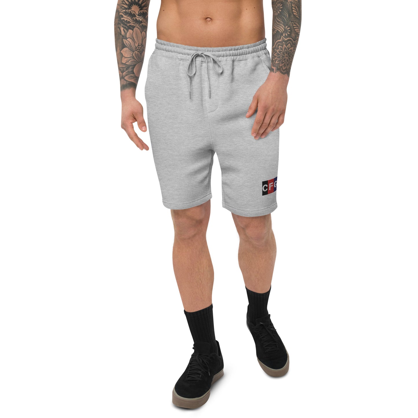 Champion For God - Men's Fleece Shorts (Logo)