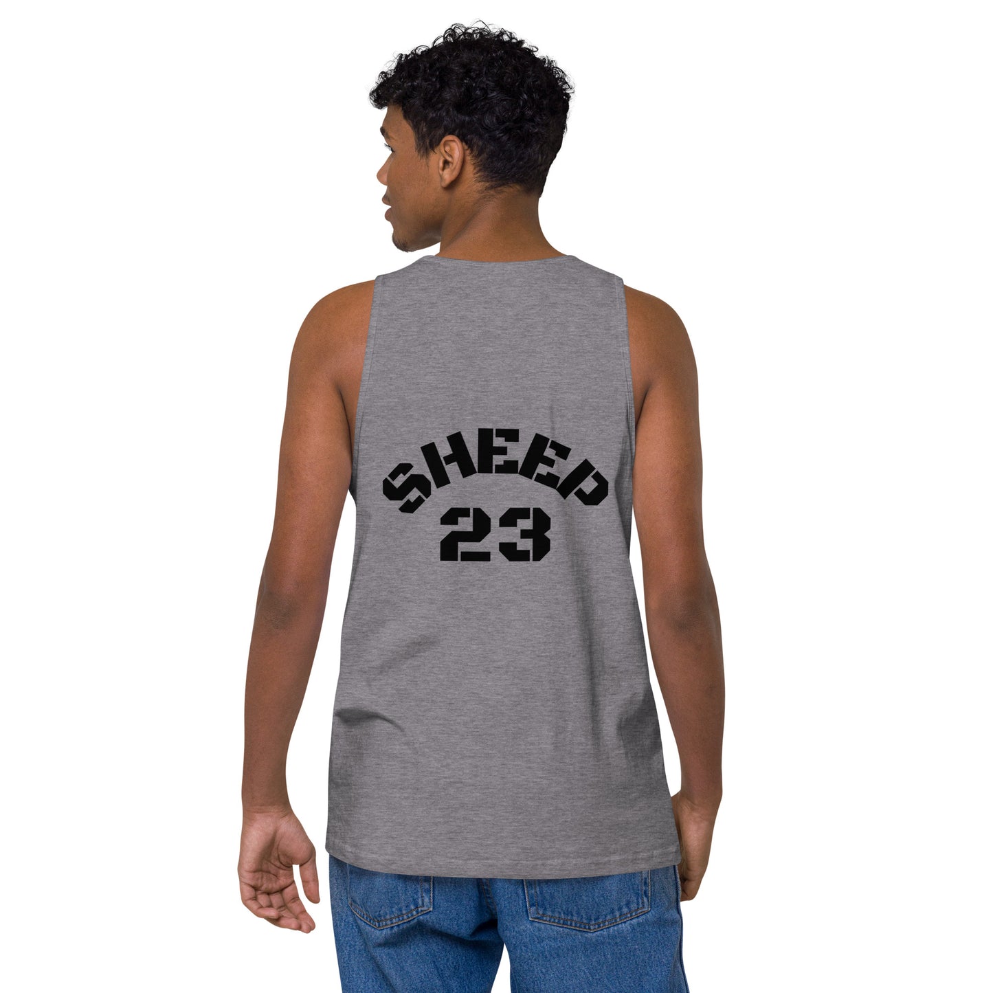 Sheep 23 - Men’s Premium Tank Top