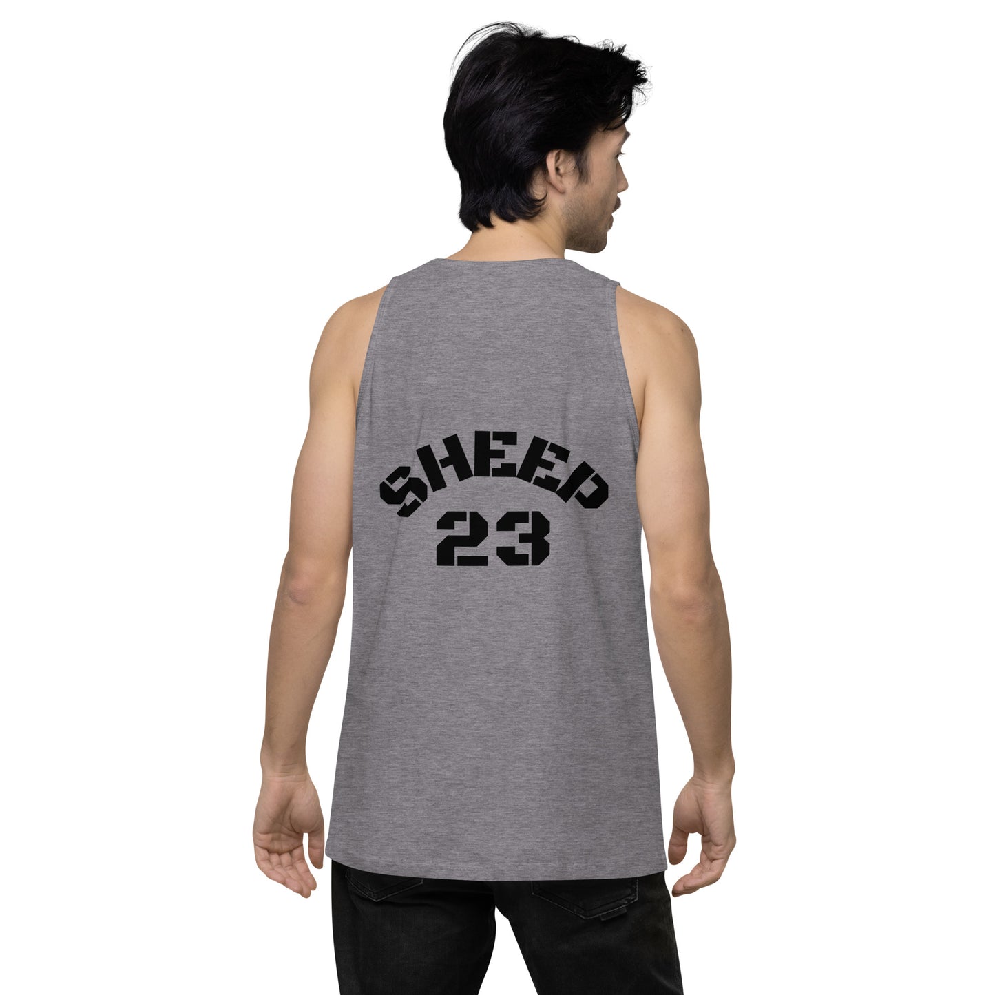 Sheep 23 - Men’s Premium Tank Top