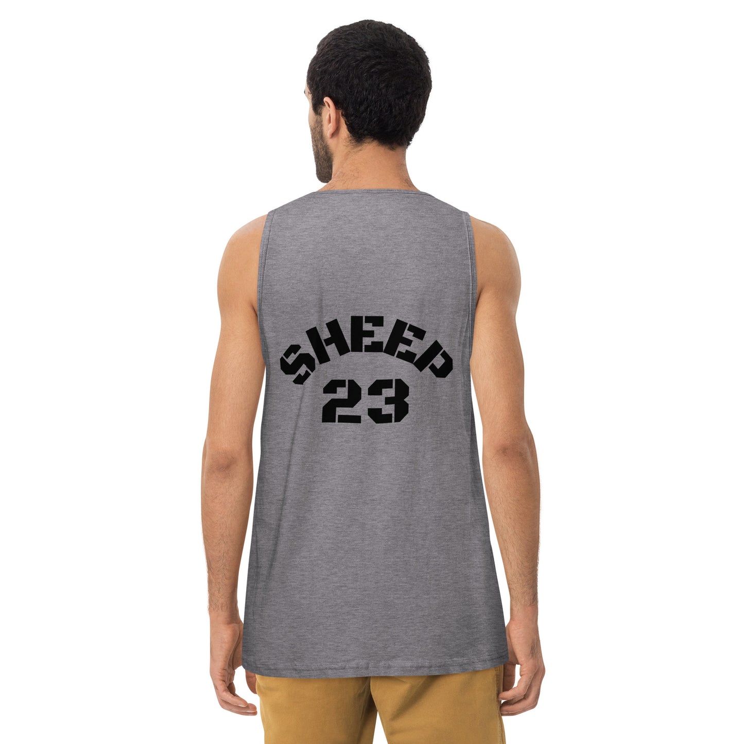 Sheep 23 - Men’s Premium Tank Top