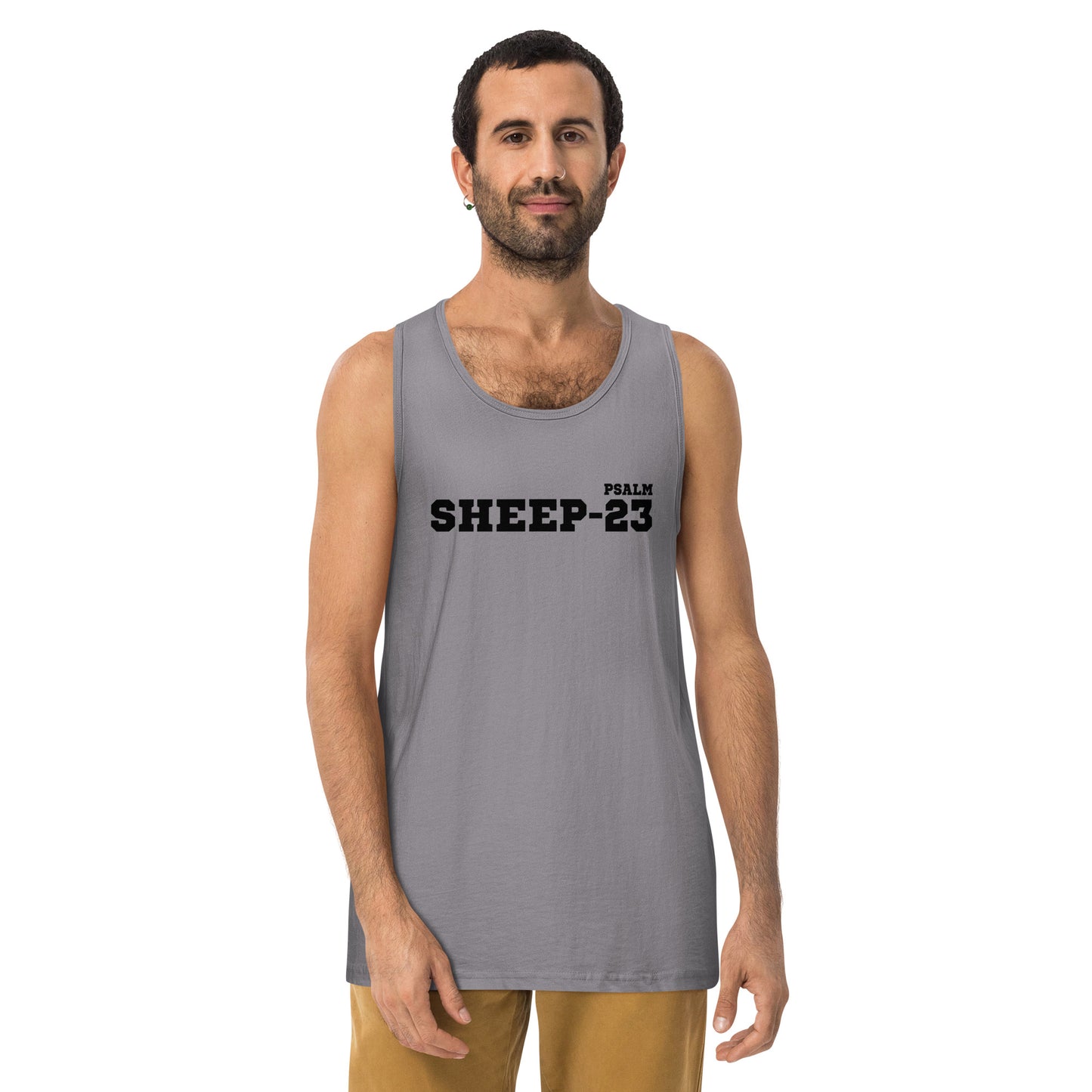 Sheep 23 - Men’s Premium Tank Top