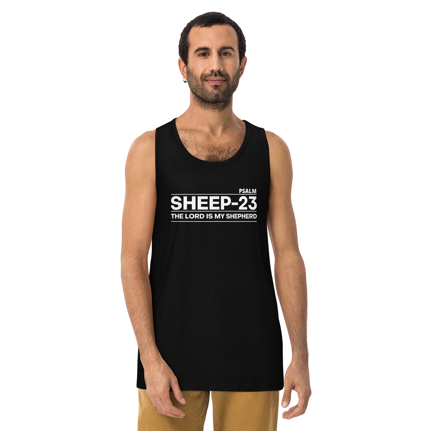 Sheep 23 - Men’s Premium Ttank Top