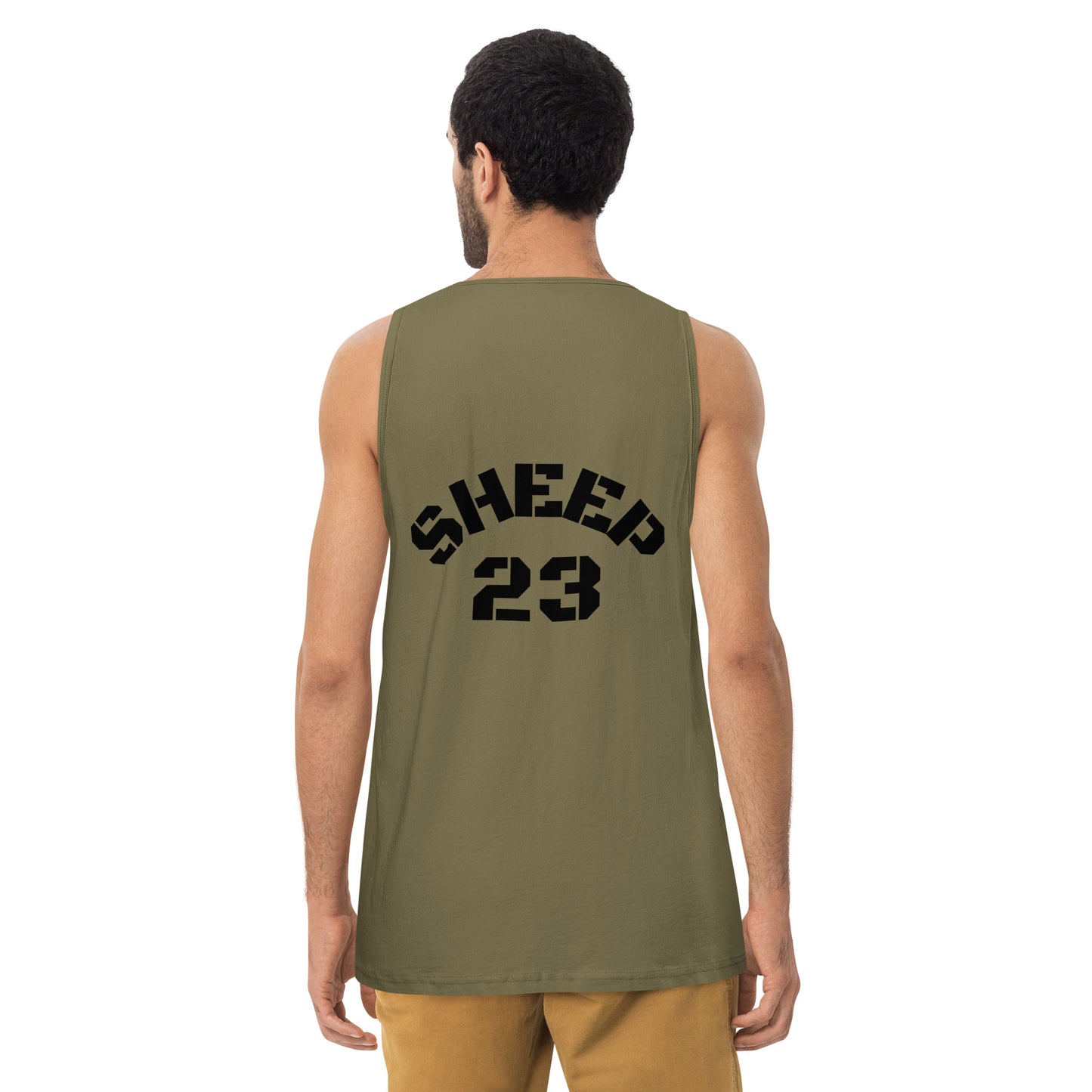 Sheep 23 - Men’s Premium Tank Top